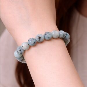 Certified natural untreated type A Myanmar jadeite bracelet O/S